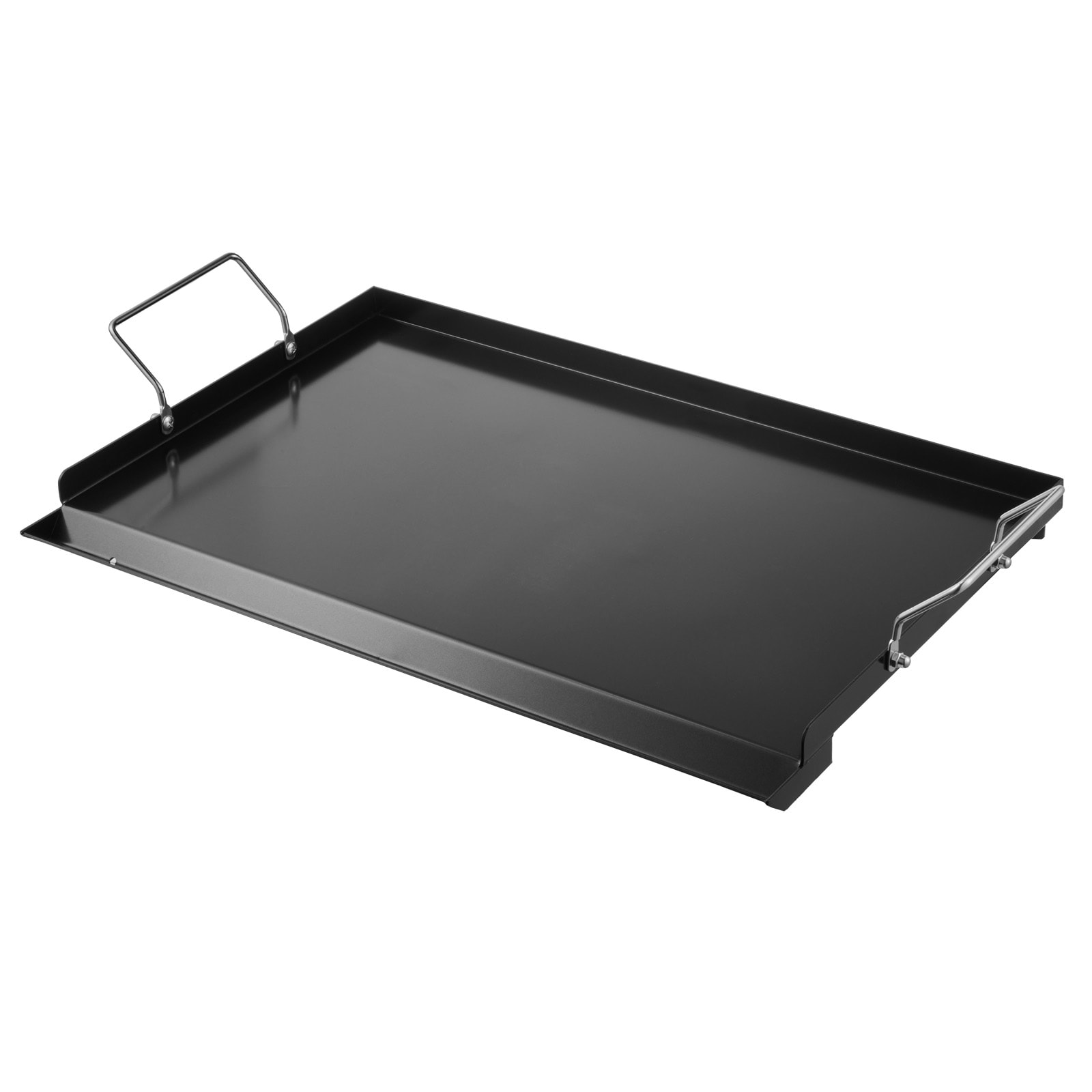24x16 In Flat Top Griddle Carbon Steel Universal BBQ Grill Pan Cookware_voghion.com